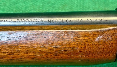 Winchester 64 Pre-64 with Lyman Rear Sight .30-30 Winchester - Image 7 of 15