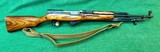 Russian SKS Refurb blade Bayonet & Sling 7.62X39mm - Image 1 of 20