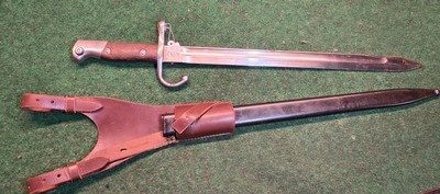 Argentine 1909 bayonet wood grip Mauser Argentina Exc!! - Image 3 of 8