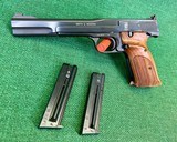 Smith & Wesson Model 41 with 2 Mags, Case, and Papers- "NRA Instructors & Coaches Program" .22LR - Image 4 of 18