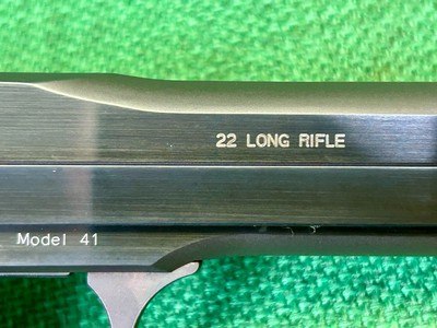 Smith & Wesson Model 41 with 2 Mags, Case, and Papers- "NRA Instructors & Coaches Program" .22LR - Image 5 of 18
