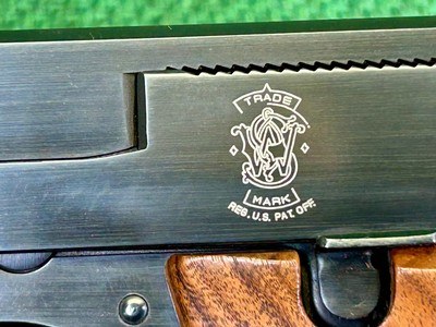 Smith & Wesson Model 41 with 2 Mags, Case, and Papers- "NRA Instructors & Coaches Program" .22LR - Image 6 of 18