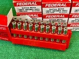 NOS 10 boxes (200 Rounds) of Federal Nickel Plated 6 X 47 mm Match Empty Unprimed Cases - Image 2 of 4