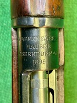 Swedish Obendorf 1899 Mauser Model 38 (96/38) 6.5X55mm Swedish - Image 1 of 20