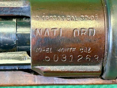 1903A3 with Remington Barrel and Leather Sling .30-06 Springfield - Image 8 of 14