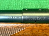 Smith & Wesson Model 1500 "Mountaineer" Deluxe Wood.243 Winchester - Image 10 of 17