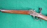 winchester model 1885 low wall sporting rifle 25-20 cal - 8 of 15