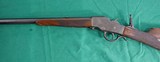 hopkins & allen falling block schuetzen rifle 22LR - 8 of 15