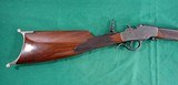 hopkins & allen falling block schuetzen rifle 22LR - 3 of 15