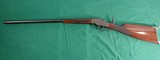 hopkins & allen falling block schuetzen rifle 22LR - 6 of 15