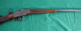 hopkins & allen falling block schuetzen rifle 22LR - 4 of 15