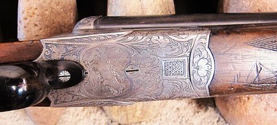 One of the Best Examples of Pre War German Craftsmanship 12 Bore SXS Buiilt By STOGOS - Image 6 of 11