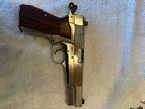 Full factory nickel Belgium Browning Hi Power - 1 of 15