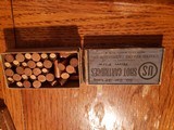 Rare box of 30 u.s. 32 long rimfire shot cartridges - 2 of 8
