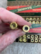 RCBS Vintage 25 Remington Caliber Complete Die Set with 54 PCS 25 Rem Brass - 10 of 11