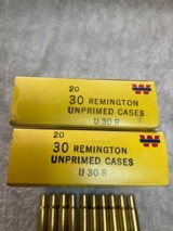 NOS Two Boxes of Winchester 30 Cal. Remington & 26 Pcs. Rem-Umc Unfired Pull Downs! - 2 of 8