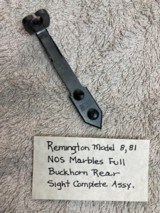 Remington & Marbles Complete Rear Sights for Remington Models 8 & 81 EX-NOS! - 2 of 9