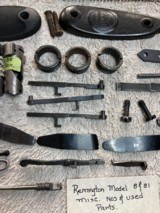 Remington Model 8 & 81 Huge Misc. Parts Group, Must See! - 3 of 6