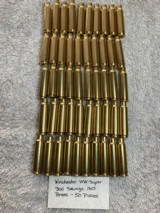 NOS Winchester WW-Super 300 Savage Brass, 50 Pcs! Perfect for Remington Model 14, 141,81!