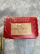 Graff 32 Remington Brass & Hornady 170 Gr FN Box 100 Bullets, NOS! - 3 of 7