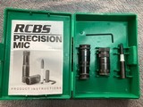 RCBS Bullet Puller w/ Collets, Precision Mic for .243, 7mm-08 & .22-250 Complete Kits, EX Cond! - 6 of 15