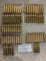 Graf, Rem-Umc , Super-X 25 Cal. Remington Brasses 78 Pcs. Total - 2 of 8