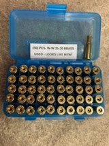 W-W 25-20 Brass (50) pcs.& Starline 32-20 brass (60) pcs. Both for One Sum! - 2 of 7