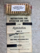 Remington Model 81 FBI Rifle, 1941, .30 Cal. Re, Matched, Best You'll Ever See! - 15 of 15