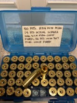 Winchester NOS 256 Win Mag Brass, 3 Boxes 50 Each, 150 Total. - 3 of 6