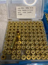 Winchester NOS 256 Win Mag Brass, 3 Boxes 50 Each, 150 Total. - 2 of 6