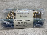 NOS R-P 20-25 brass, 50 pieces plus 50, 25-20 Missouri Bullets
86 Gr RNFP Lubed!