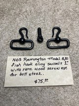 NOS Remington Model 8 & 81 Fish Hook Sling Swivels 1