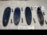 Remington Models 8, 81 and 12 Butt Plates w/ Screws, 4 total One Price! L@@K! - 2 of 2