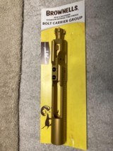 Brownell's AR15 Titanium Nitride (Tin) Finish Bolt Carrier Group - 1 of 5