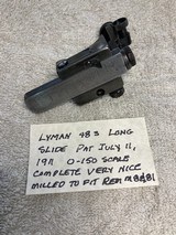 Lyman 48S Rear Peep Sight for the Remington Model 8 Trials Rifle! - 1 of 6