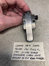 Lyman 48S Rear Peep Sight for the Remington Model 8 Trials Rifle! - 6 of 6