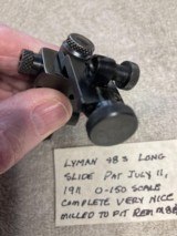 Lyman 48S Rear Peep Sight for the Remington Model 8 Trials Rifle! - 4 of 6