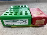 Redding 32 Rem. Model 8 & 81 Two Full Die Set w/ Lee Crimper, RCBS #19 Shell Holder & 100 - 170 Gr Bullets - 1 of 7