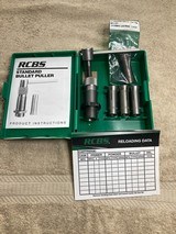 RCBS Bullet Puller With 4 Collets, 25 Rem, 30 Rem, 32Rem/8mm & 35 Rem. - 1 of 6