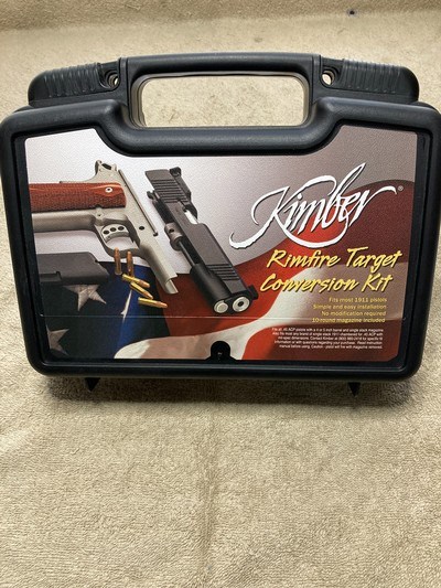 Kimber Rimfire Target Conversion Kit, Orig. Case/Instructions & 5 - 10 Rnd. Mags. - Image 2 of 13