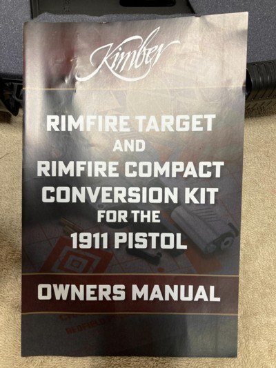 Kimber Rimfire Target Conversion Kit, Orig. Case/Instructions & 5 - 10 Rnd. Mags. - Image 11 of 13