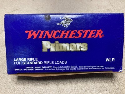 Winchester Large Rifle for standard rifle loads, WLR 1000/Box Cheapest on Internet! - Image 1 of 3