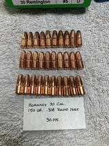 Redding Die set for Remington Model 8 & 81 in 30 Cal. Rem. w/ Brass & Bullets! - Image 3 of 9