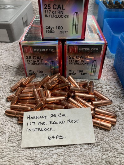 Lyman 25 Cal. RemingtonDies, Bullets & Brass for Rem. Model 8, Must See! - Image 2 of 12