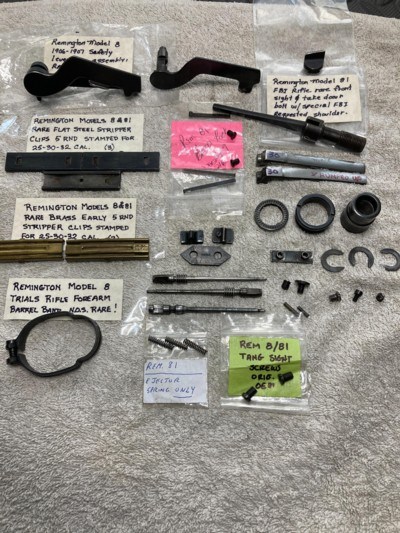 Remington Model 8 & 81 Standard & Rare Parts all in Excellent Condition, Last of My Stash! - Image 1 of 14