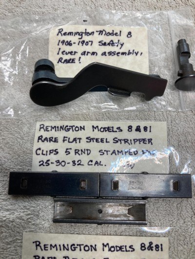 Remington Model 8 & 81 Standard & Rare Parts all in Excellent Condition, Last of My Stash! - Image 5 of 14