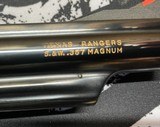 Smith & Wesson Model 19-3 Texas Ranger Commemorative in Case - 6 of 12