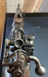 DWM Deutsche Waffen 1908 7X75 with Lyman 48C sights - 13 of 15