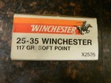 Vintage Winchester 25/35 Ammo - 2 of 2