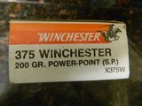 Winchester 375 Winchester 200 gr Power-Point1 box of 20 - 2 of 2